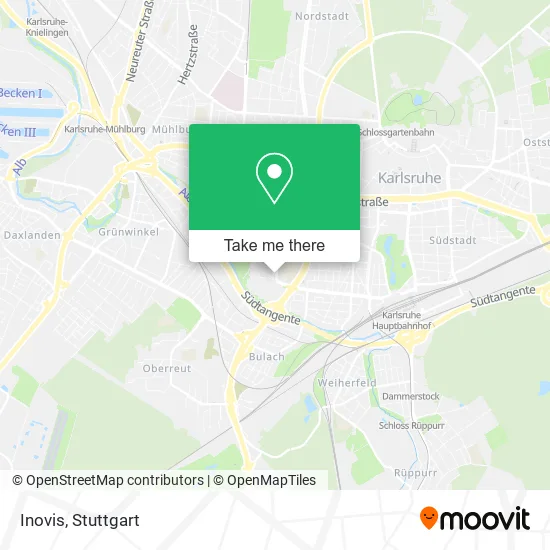 Карта Inovis