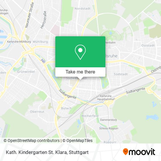 Kath. Kindergarten St. Klara map