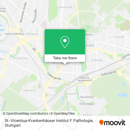 Карта St.-Vicentius-Krankenhäuser Institut F. Pathologie