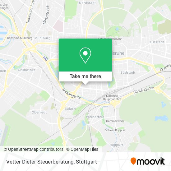 Vetter Dieter Steuerberatung map