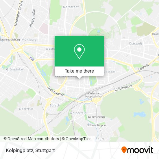Kolpingplatz map