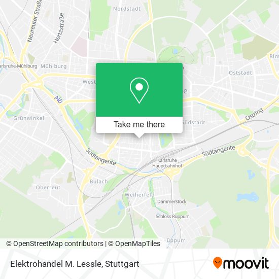 Карта Elektrohandel M. Lessle