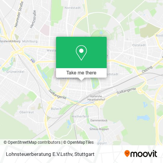 Lohnsteuerberatung E.V.Lsthv map