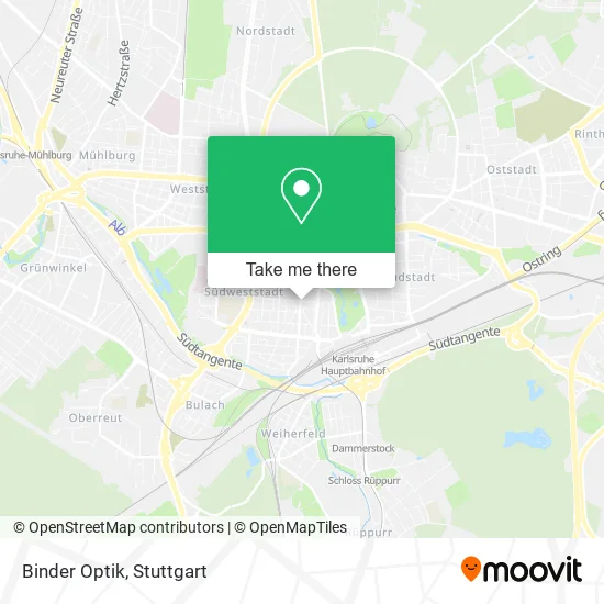 Карта Binder Optik