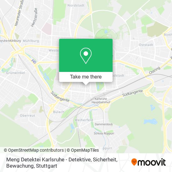 Meng Detektei Karlsruhe - Detektive, Sicherheit, Bewachung map