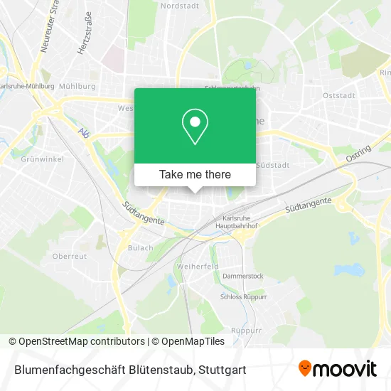 Карта Blumenfachgeschäft Blütenstaub