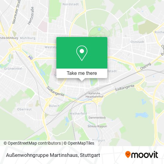 Карта Außenwohngruppe Martinshaus