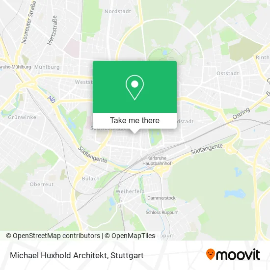Карта Michael Huxhold Architekt