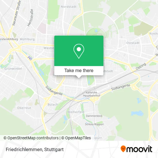 Карта Friedrichlemmen