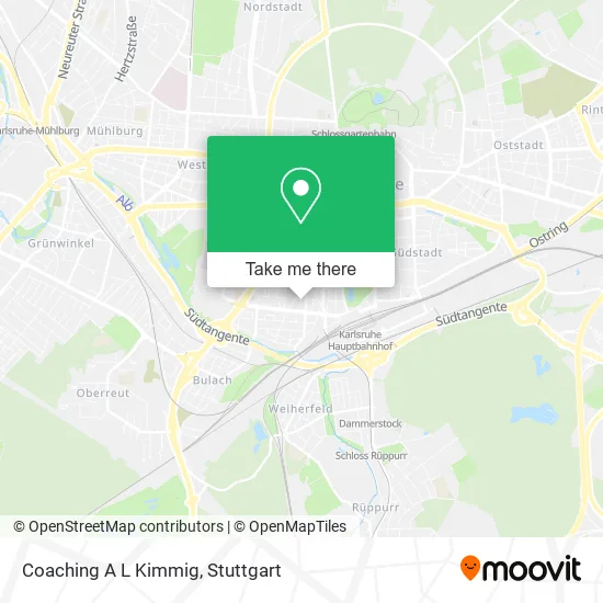 Карта Coaching A L Kimmig