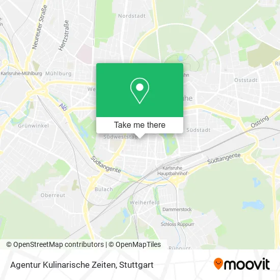 Карта Agentur Kulinarische Zeiten