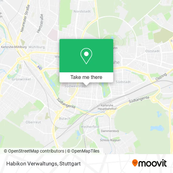 Карта Habikon Verwaltungs