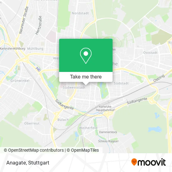 Карта Anagate
