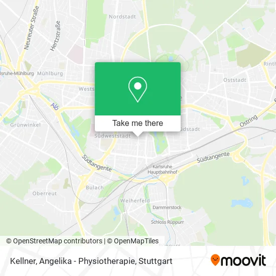 Карта Kellner, Angelika - Physiotherapie