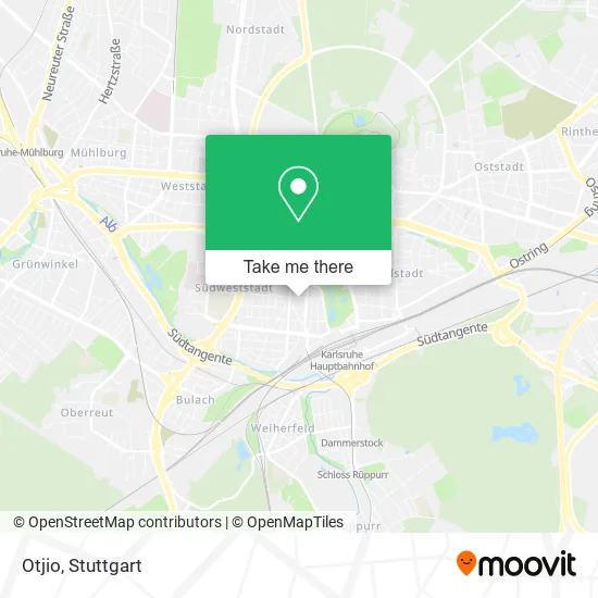 Карта Otjio