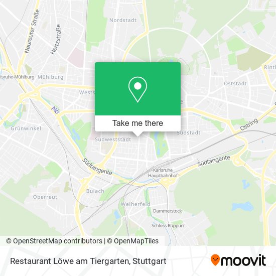 Карта Restaurant Löwe am Tiergarten