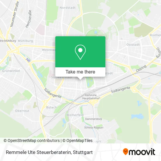 Карта Remmele Ute Steuerberaterin