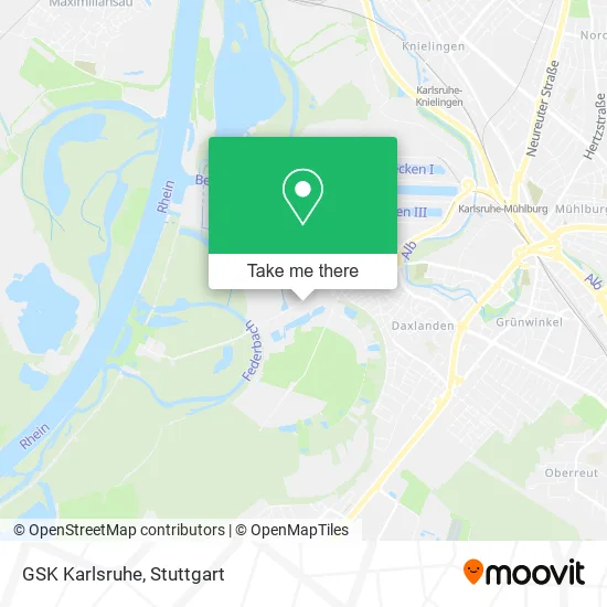 Карта GSK Karlsruhe