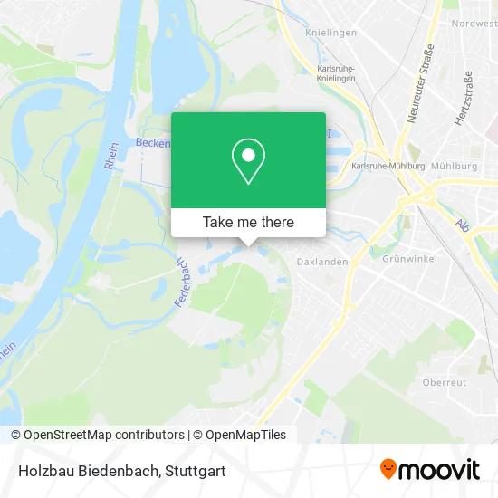 Карта Holzbau Biedenbach