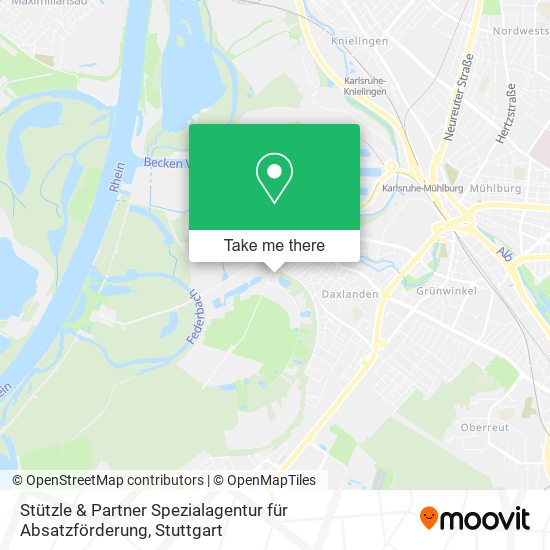 Stützle & Partner Spezialagentur für Absatzförderung map