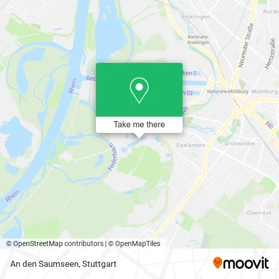 Карта An den Saumseen