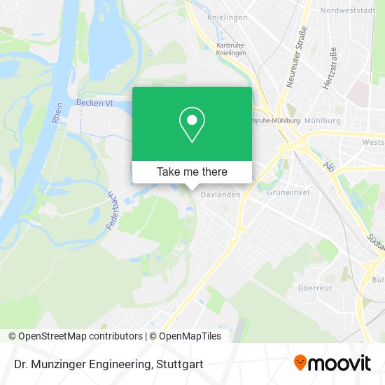 Dr. Munzinger Engineering map