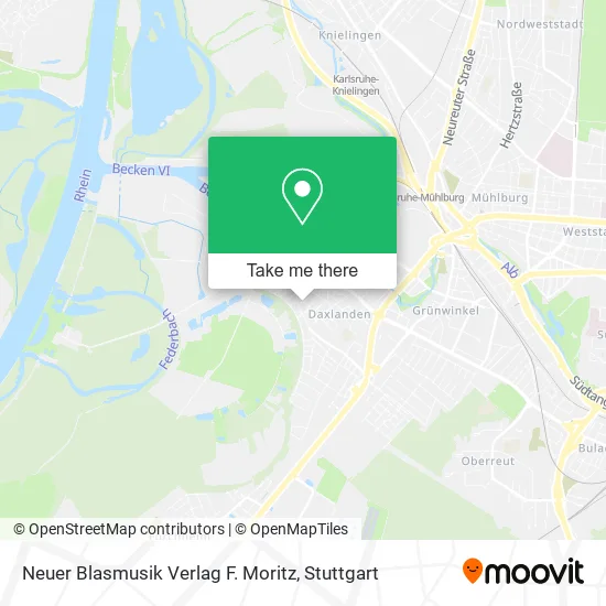 Карта Neuer Blasmusik Verlag F. Moritz