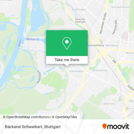 Карта Bäckerei Schweikert
