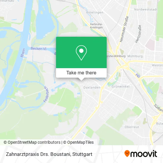 Карта Zahnarztpraxis Drs. Boustani