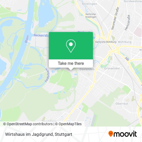 Карта Wirtshaus im Jagdgrund