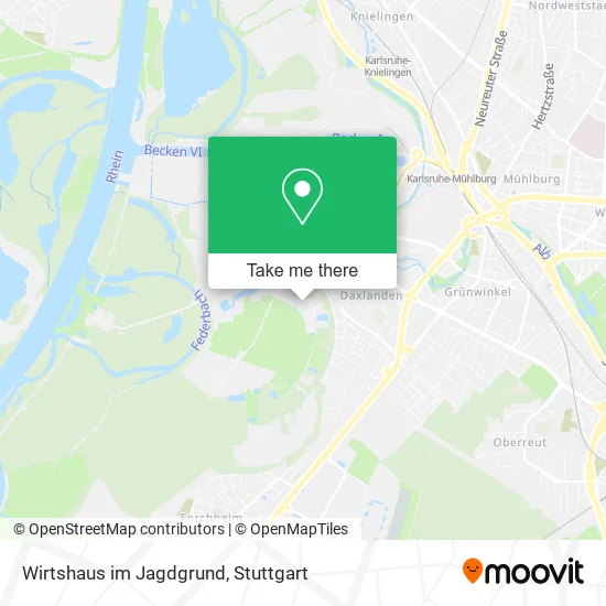 Карта Wirtshaus im Jagdgrund