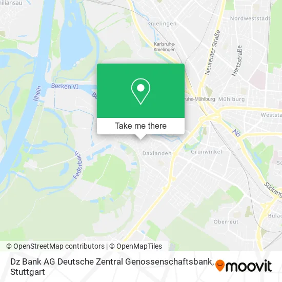 Карта Dz Bank AG Deutsche Zentral Genossenschaftsbank