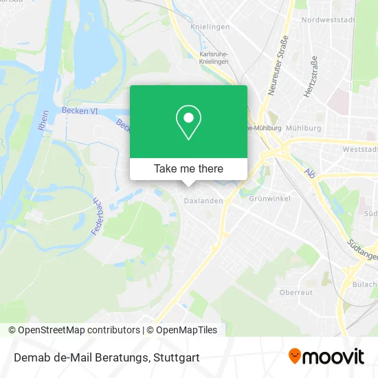 Карта Demab de-Mail Beratungs