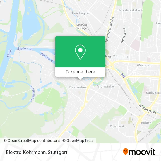 Карта Elektro Kohrmann