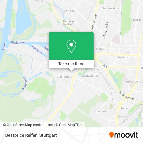 Карта Bestprice Reifen
