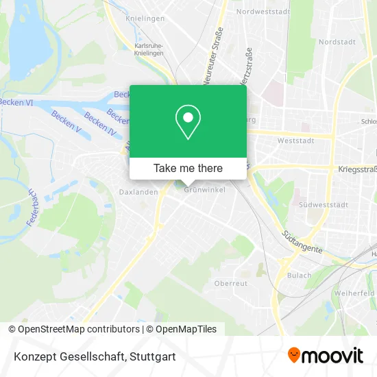 Карта Konzept Gesellschaft