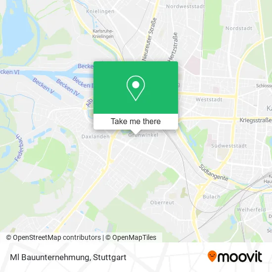 Карта Ml Bauunternehmung