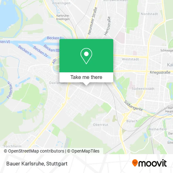 Карта Bauer Karlsruhe