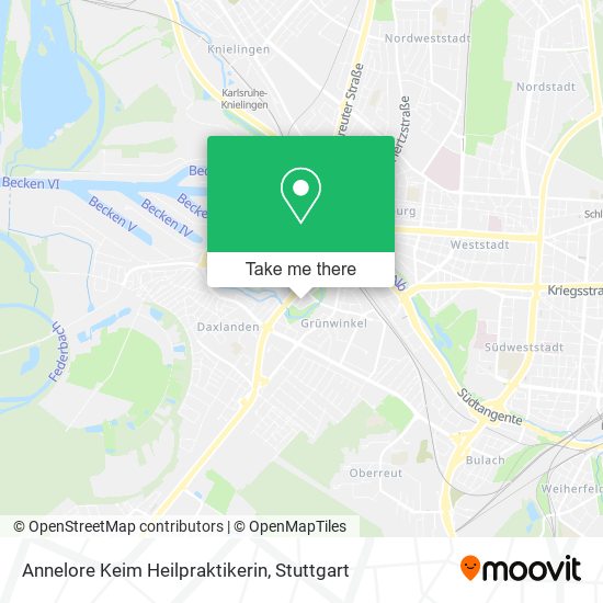 Карта Annelore Keim Heilpraktikerin