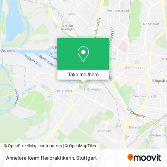 Карта Annelore Keim Heilpraktikerin