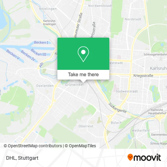 Карта DHL