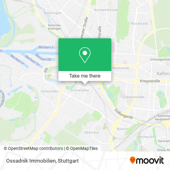 Карта Ossadnik Immobilien