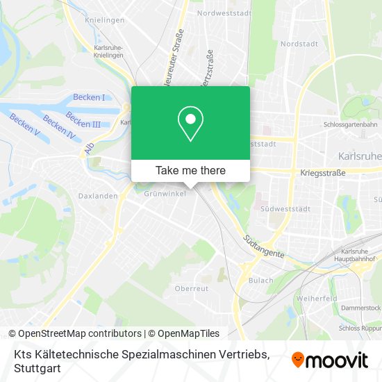Kts Kältetechnische Spezialmaschinen Vertriebs map