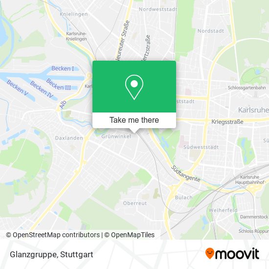 Карта Glanzgruppe