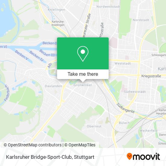 Karlsruher Bridge-Sport-Club map