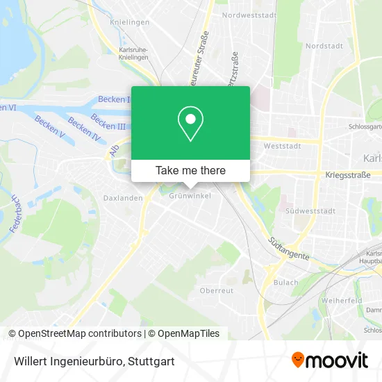 Карта Willert Ingenieurbüro