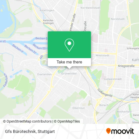 Карта Gfs Bürotechnik