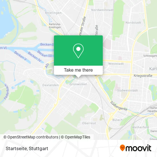 Карта Startseite