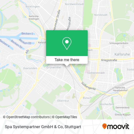 Spa Systempartner GmbH & Co map