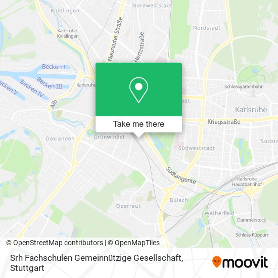 Srh Fachschulen Gemeinnützige Gesellschaft map